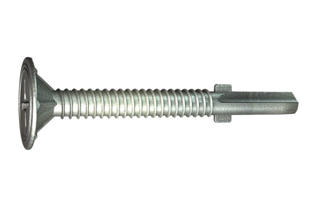 Grabber® 10 x 1-7/16-in Phillips, Thin Wafer Head, Fine Thread, Tek 3 Drill Point Screws (4,000 Count) - Noble Solutions & Supply