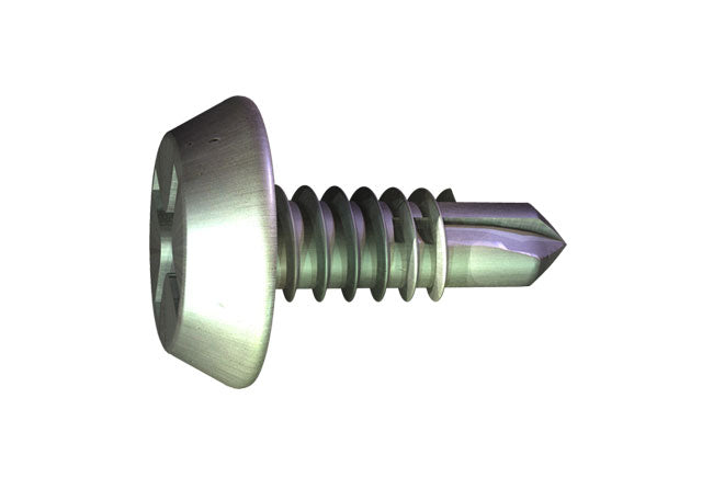 Scorpion® by Grabber® 6 x 7/16-in Phillips, Pan Head, Fine Thread, Drill Point Screws (15,000 Count)