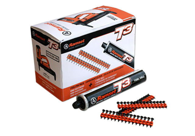 RAMSET® 3/4-IN STEEL PIN 1M/BOX WITH T3 FUEL CELL - Noble Solutions & Supply