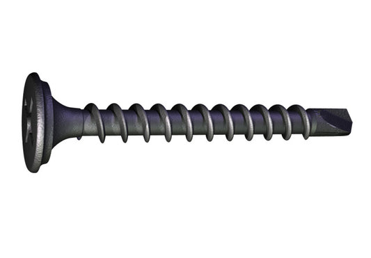 Grabber® 8 x 2-3/8-in Phillips, Scavenger® Head, Fine Thread, Drill Point Screws (3,000 Count) - Noble Solutions & Supply