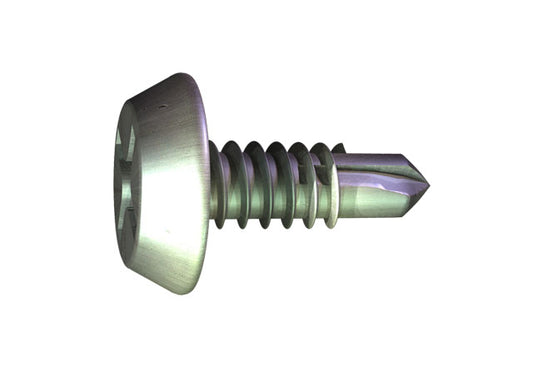 Scorpion® by Grabber® 6 x 7/16-in Phillips, Pan Head, Fine Thread, Drill Point Screws (15,000 Count)