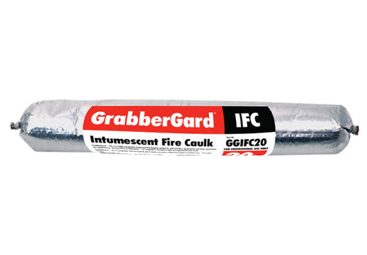 GrabberGard IFC Intumescent Fire Caulk 20 oz. Sausage Pack - Noble Solutions & Supply