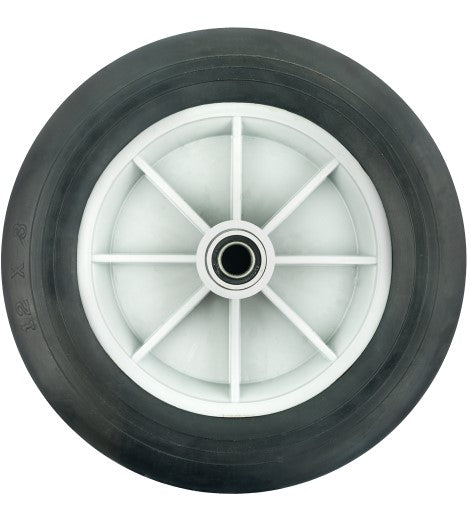 WHEEL, 12" FOR 1 YD TRASH CART GRABBER BRAND CARTS (SOLD INDIVIDUALLY)