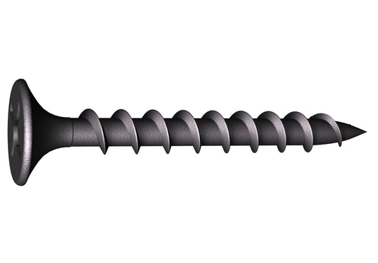 6 x 1-5/8-in Phillips, Bugle Head, Coarse Thread, Phosphate Drywall Screws (5,000 Count) - Noble Solutions & Supply